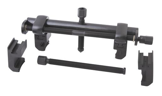 ŚCIĄGACZ DO KÓŁ PASOWYCH WIELOROWKOWYCH Z ZESTAWEM WYMIENNYCH, PRZESUWNYCH RAMION ŚCIĄGACZ DO KÓŁ PASOWYCH WIELOROWKOWYCH Z ZESTAWEM WYMIENNYCH, PRZESUWNYCH RAMION