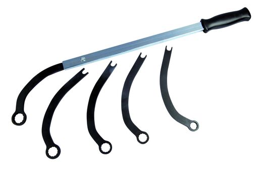 POLYGONAL WRENCH SET FOR TIMING PULLEY NUTS & ACCESSORIES (5 PCS) POLYGONAL WRENCH SET FOR TIMING PULLEY NUTS & ACCESSORIES (5 PCS)