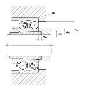 2210SKC3 - NTN - Double-row self-aligning ball bearings 2210SKC3 - NTN - Double-row self-aligning ball bearings